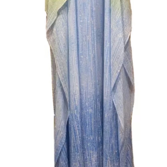 belle badgley mischka maxi dress Caftan Chiffon - Picture 3 of 9